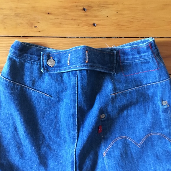 Rare 1990's Levis Jeans Red Collection Split Skirt Y2K - Picture 7 of 14